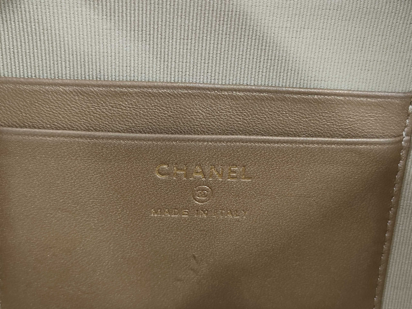 CHANEL Matelasse Ball Chain Shoulder Bag Lamb Shoulder Bag