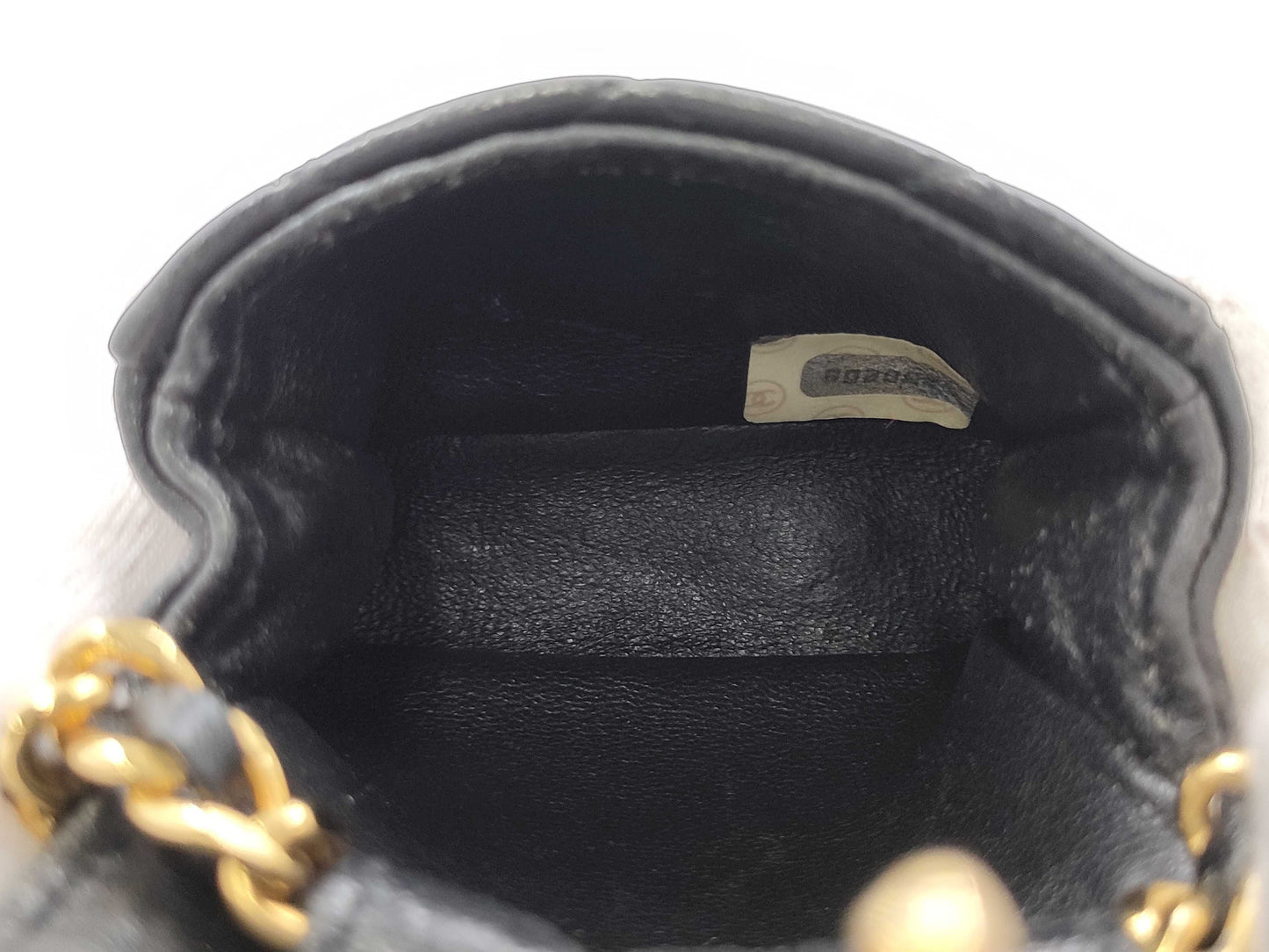 CHANEL Mini Matelasse Chain Shoulder Bag Lamb Shoulder Bag