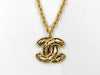 CHANEL Coco Matelasse Chain Necklace