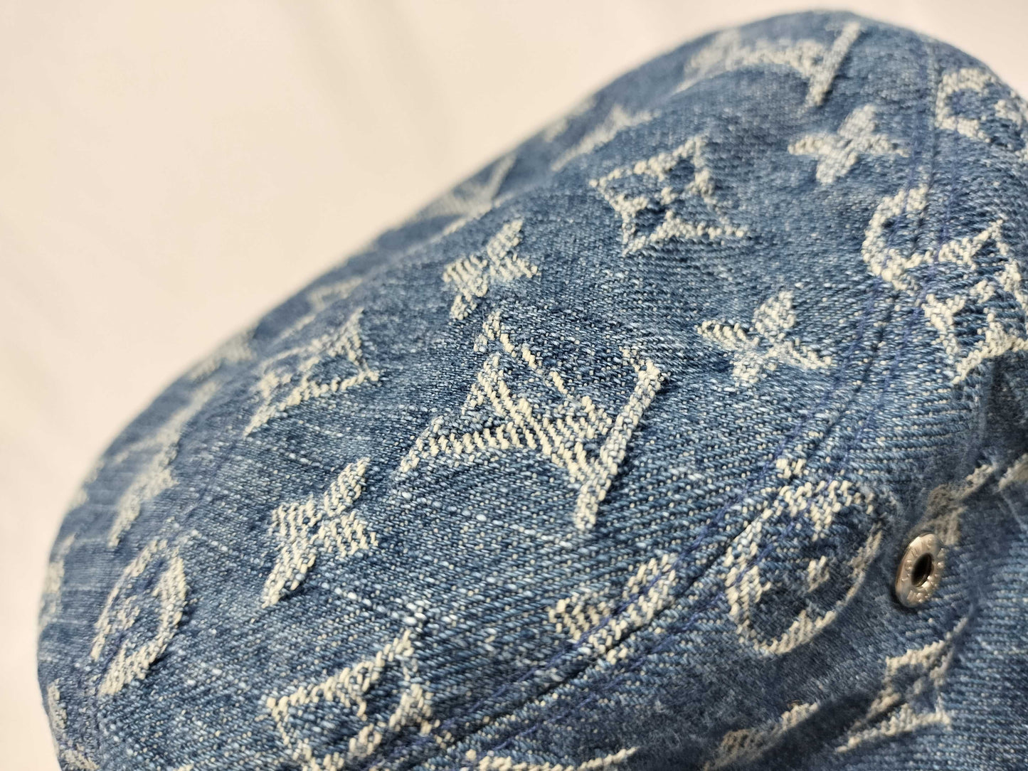 LOUIS VUITTON M78772 Bucket Hat Monogram Denim Other Apparel