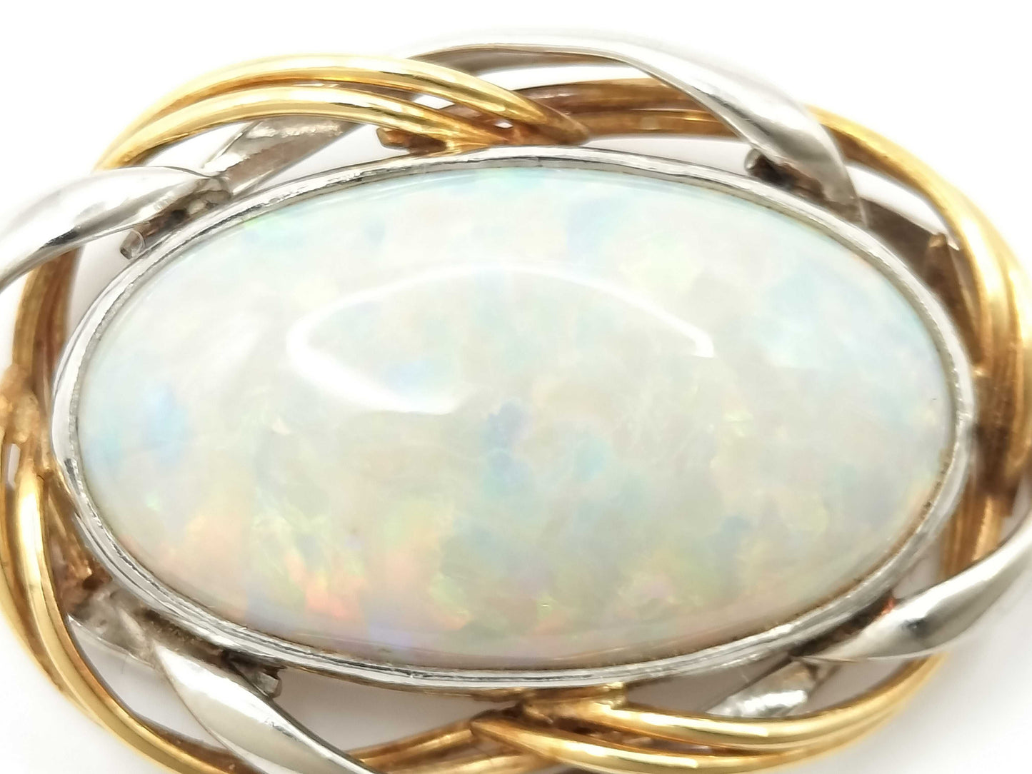 OP 9.26ct PT900/K18 8.6g Pendant Top