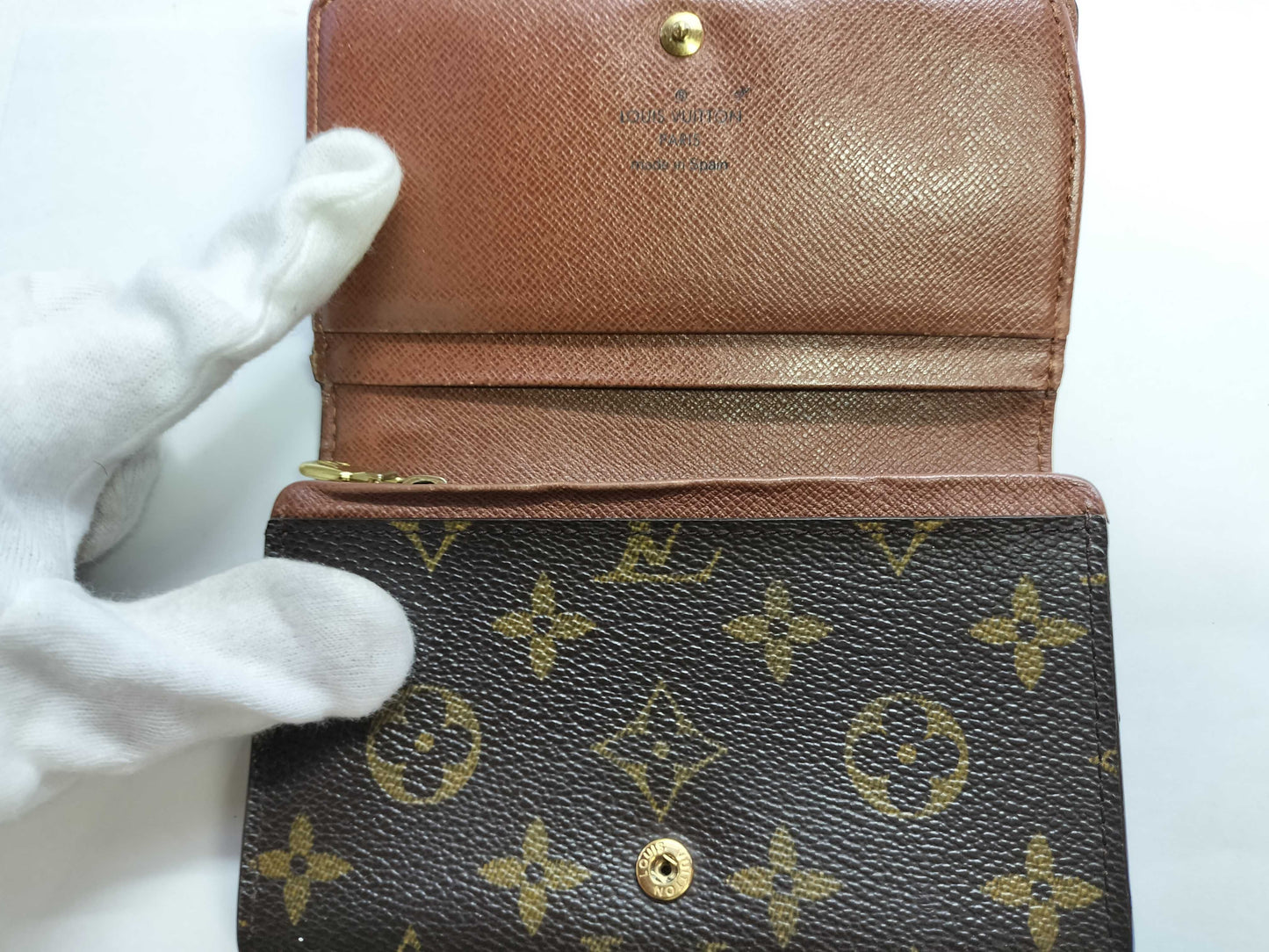 LOUIS VUITTON Monogram Louis Vuitton Monogram M61730 Porte-Monoviet-Tresor Wallet