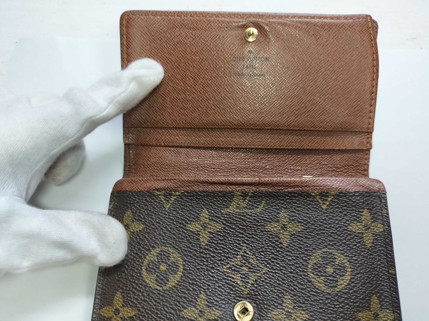 LOUIS VUITTON Monogram Louis Vuitton Monogram M61730 Porte-Monoviet-Tresor Wallet
