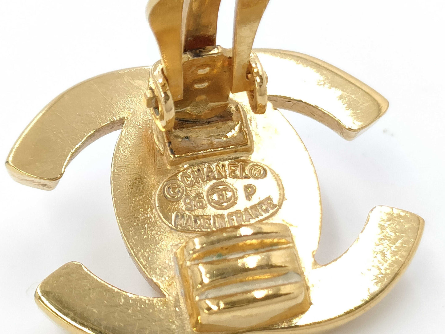 CHANEL Turnlock Earrings