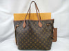 LOUIS VUITTON M12061 Monogram Reusable Neverfull Inside-Out MM Tote Bag with RFID Pouch