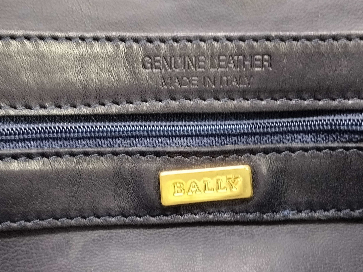 BALLY Shoulder Bag Black Tote Bag