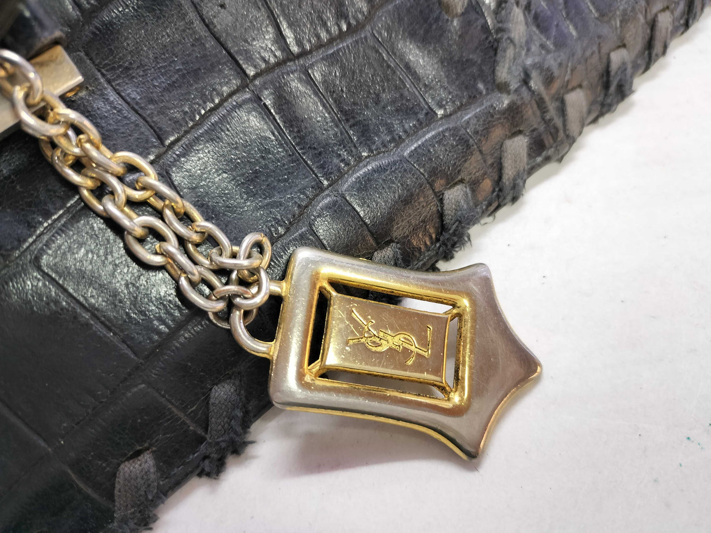 Yves Saint Laurent YSL Handbag Crocodile Handbag