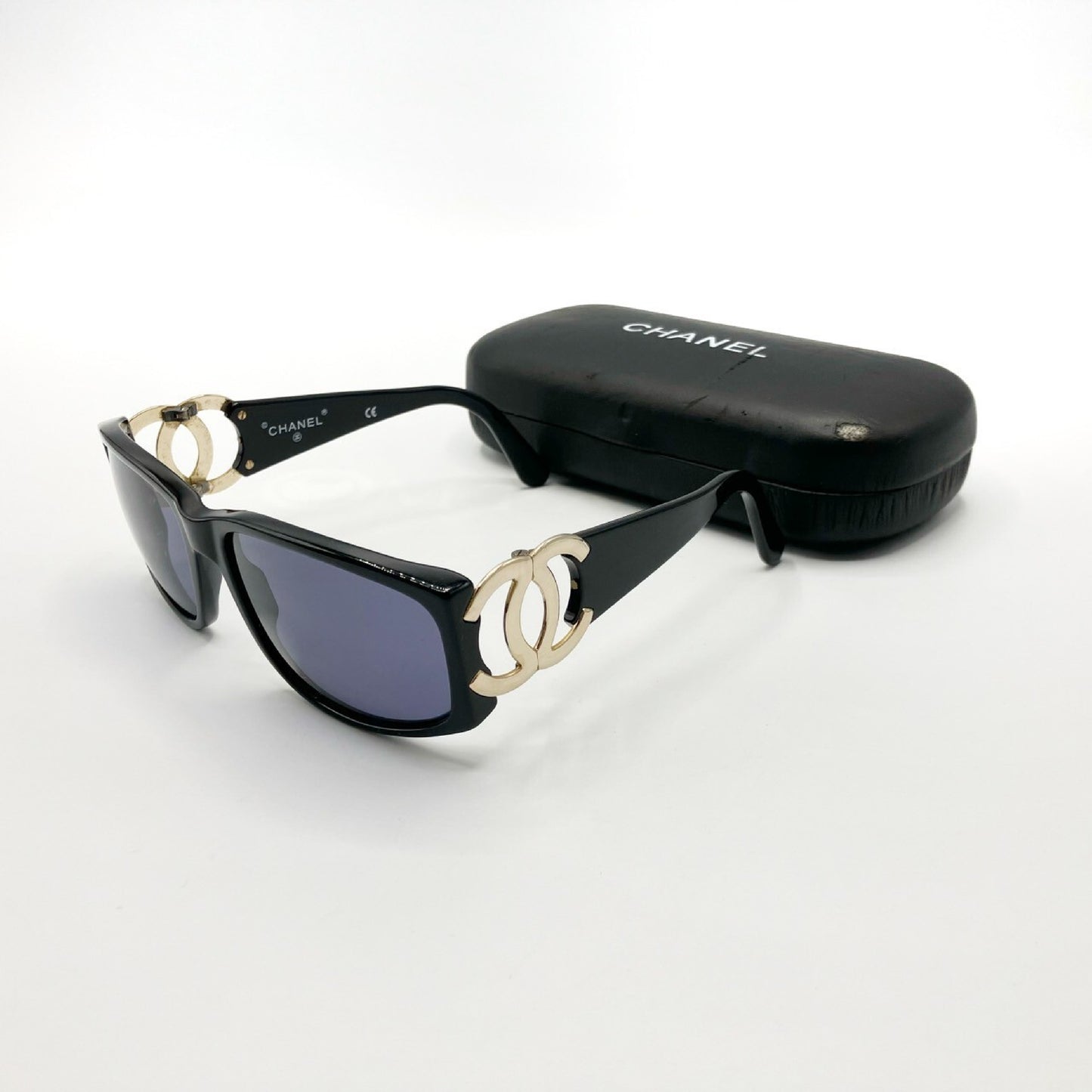 CHANEL Coco Mark Side Logo Sunglasses Sunglasses and Glasses