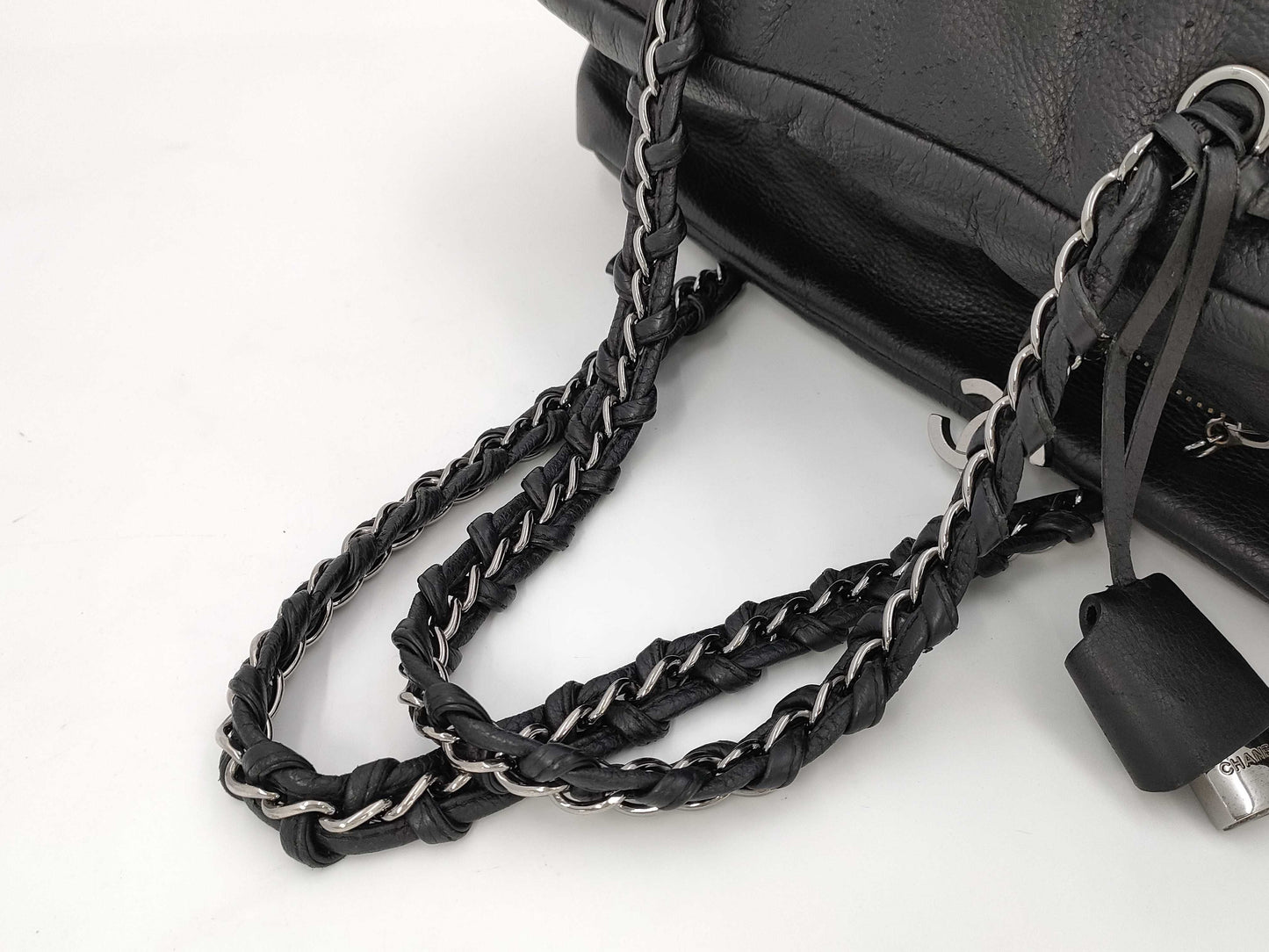CHANEL CHANEL Chain Handbag CC Coco Mark Cotton Jersey No. 9 Handbag