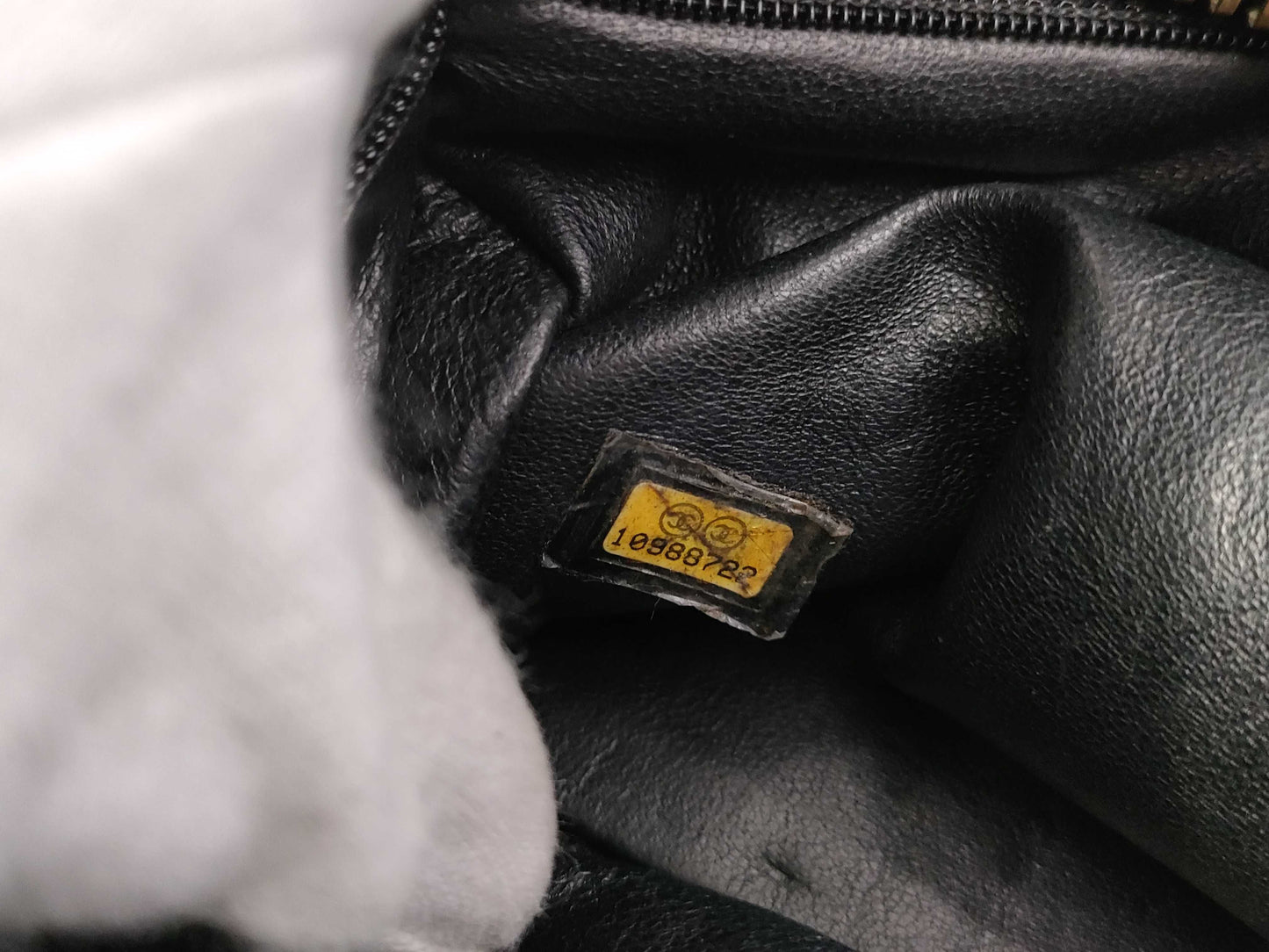 CHANEL CHANEL Chain Handbag CC Coco Mark Cotton Jersey No. 9 Handbag