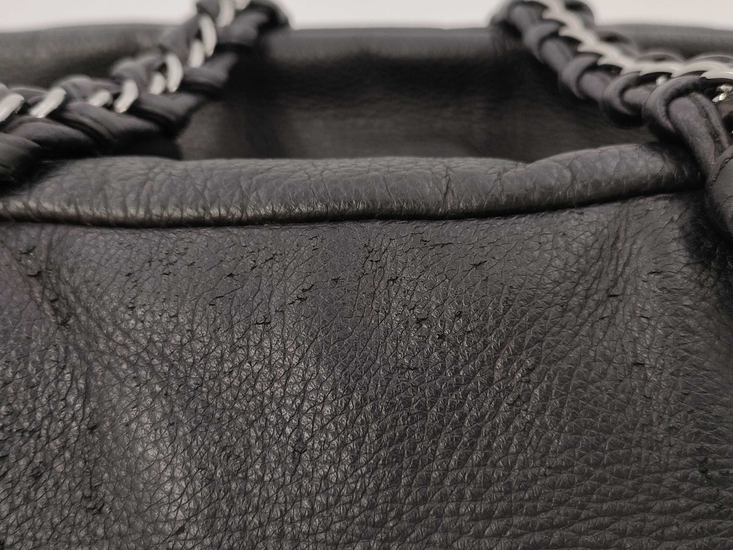 CHANEL CHANEL Chain Handbag CC Coco Mark Cotton Jersey No. 9 Handbag