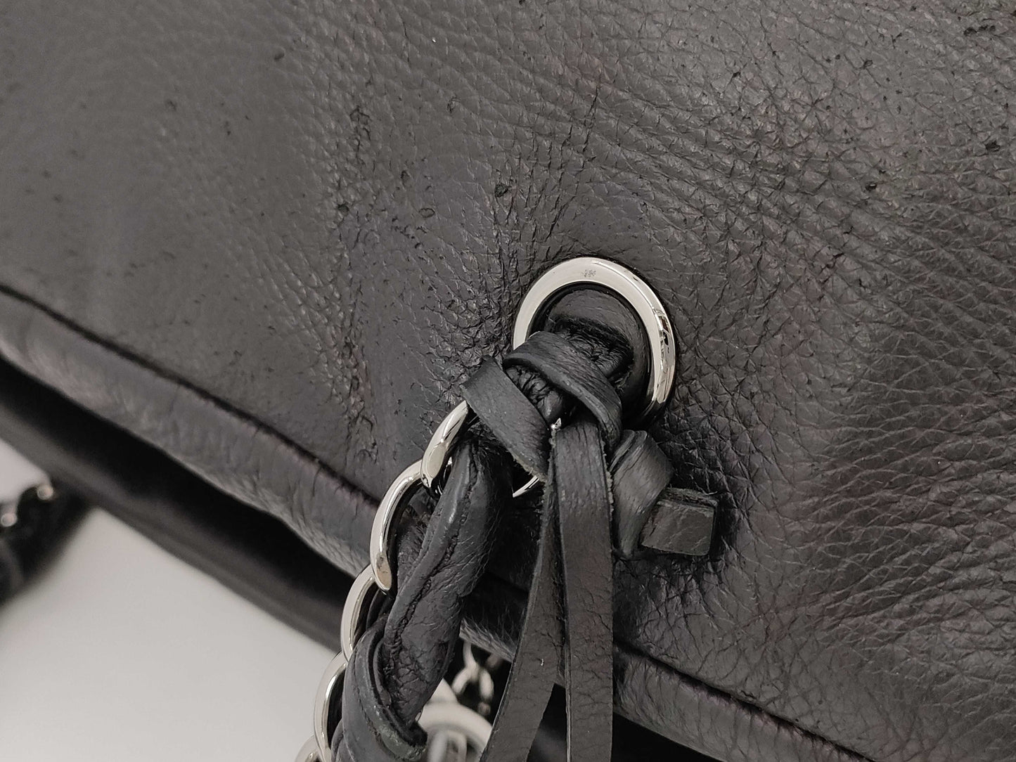 CHANEL CHANEL Chain Handbag CC Coco Mark Cotton Jersey No. 9 Handbag