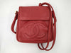 CHANEL Chanel Coco Mark Lambskin Boston bag Black Silver Metal Fittings Shoulder bag