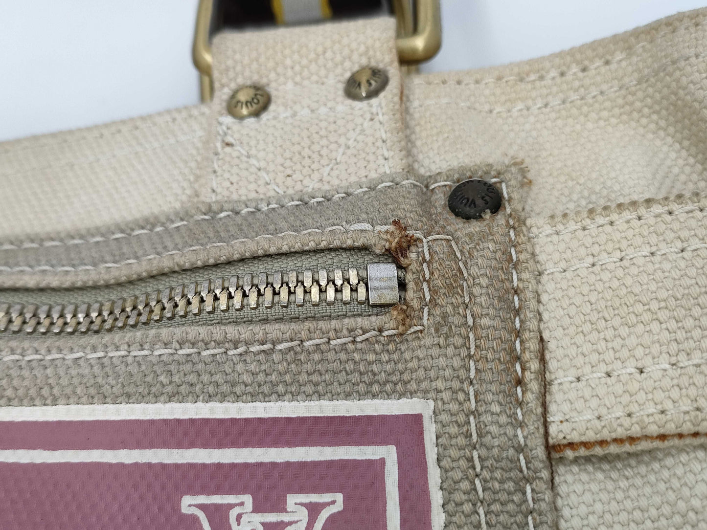 LOUIS VUITTON Cruise Line Globe Shopper MM Tote Bag
