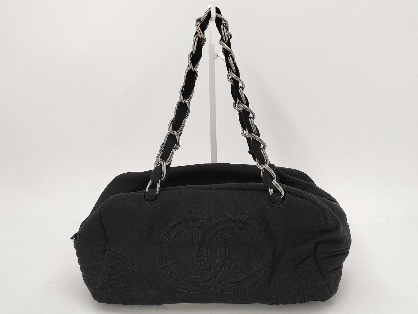 CHANEL Chanel Coco Mark Caviar Skin Shoulder bag Red Gold Metal Fittings Shoulder bag