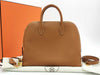 HERMES Bolide 31 Epsom Gold Shoulder Bag with Gold Hardware and B Stamp