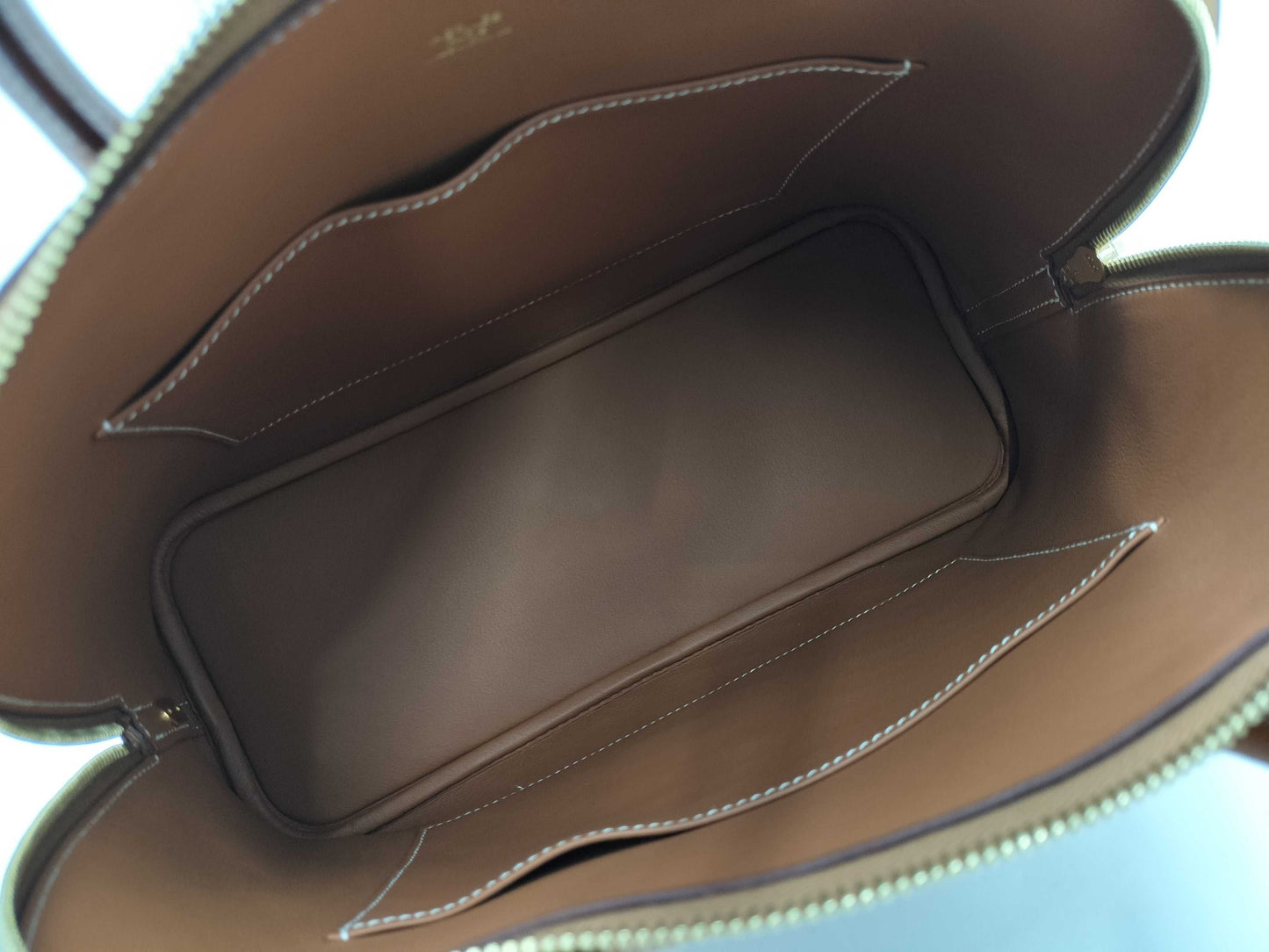 HERMES Bolide 31 Epsom Gold Shoulder Bag with Gold Hardware and B Stamp