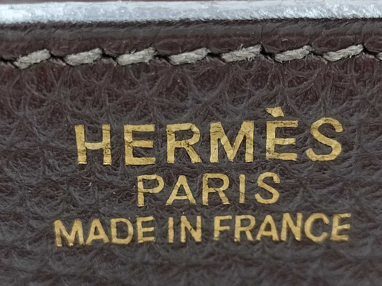 HERMES Birkin 35 Togo Brown with Gold Hardware, H Handbag