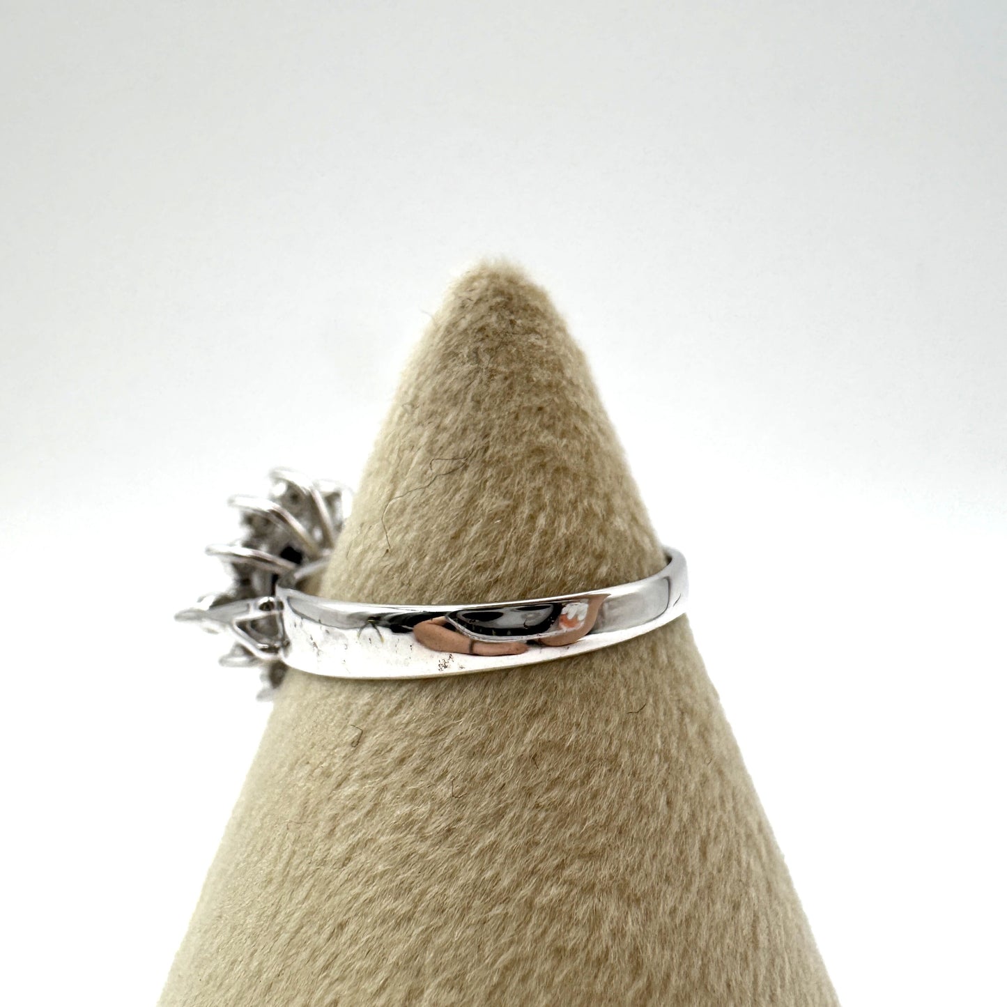 Colored Stone D0.14ct K9 2.8g Ring