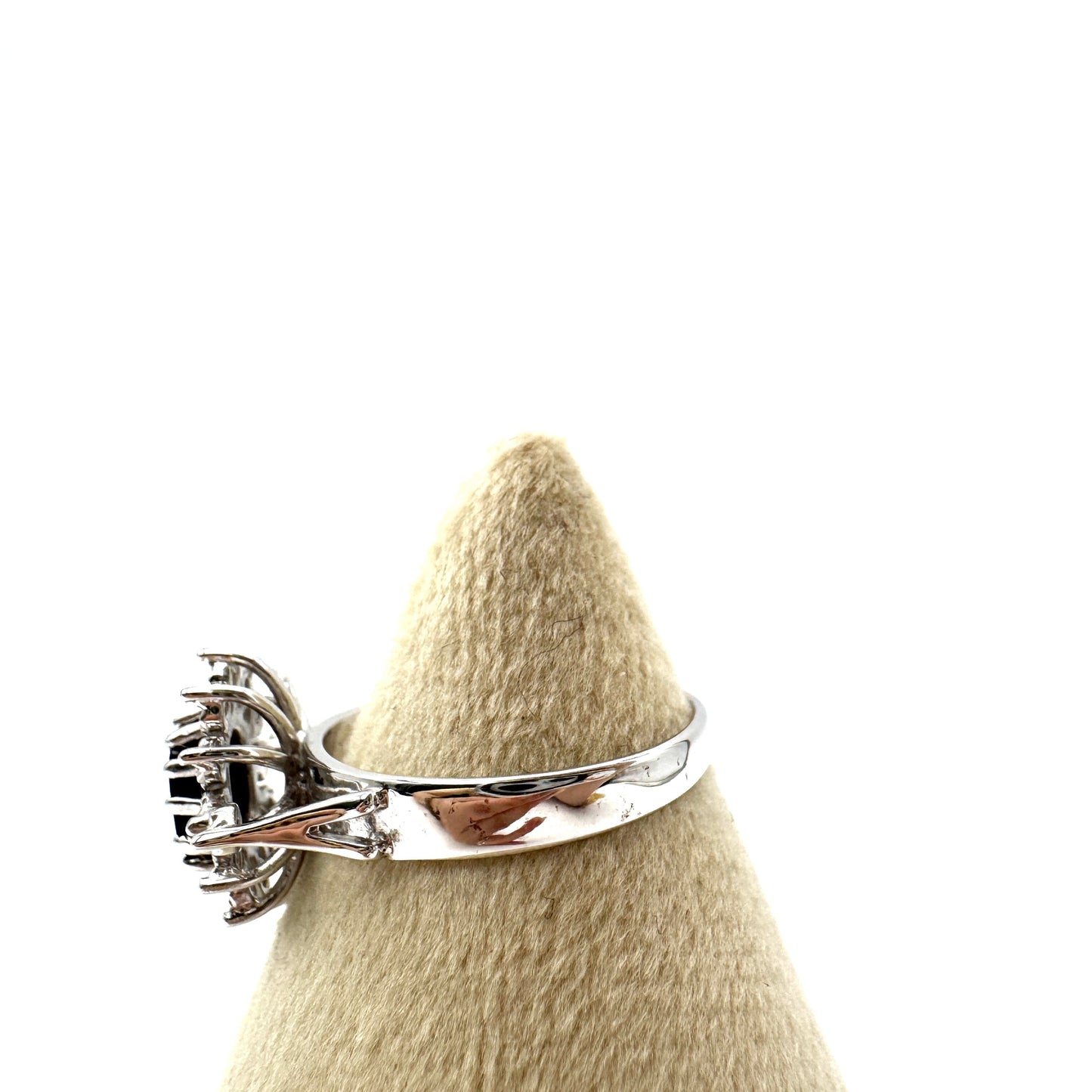 Colored Stone D0.14ct K9 2.8g Ring