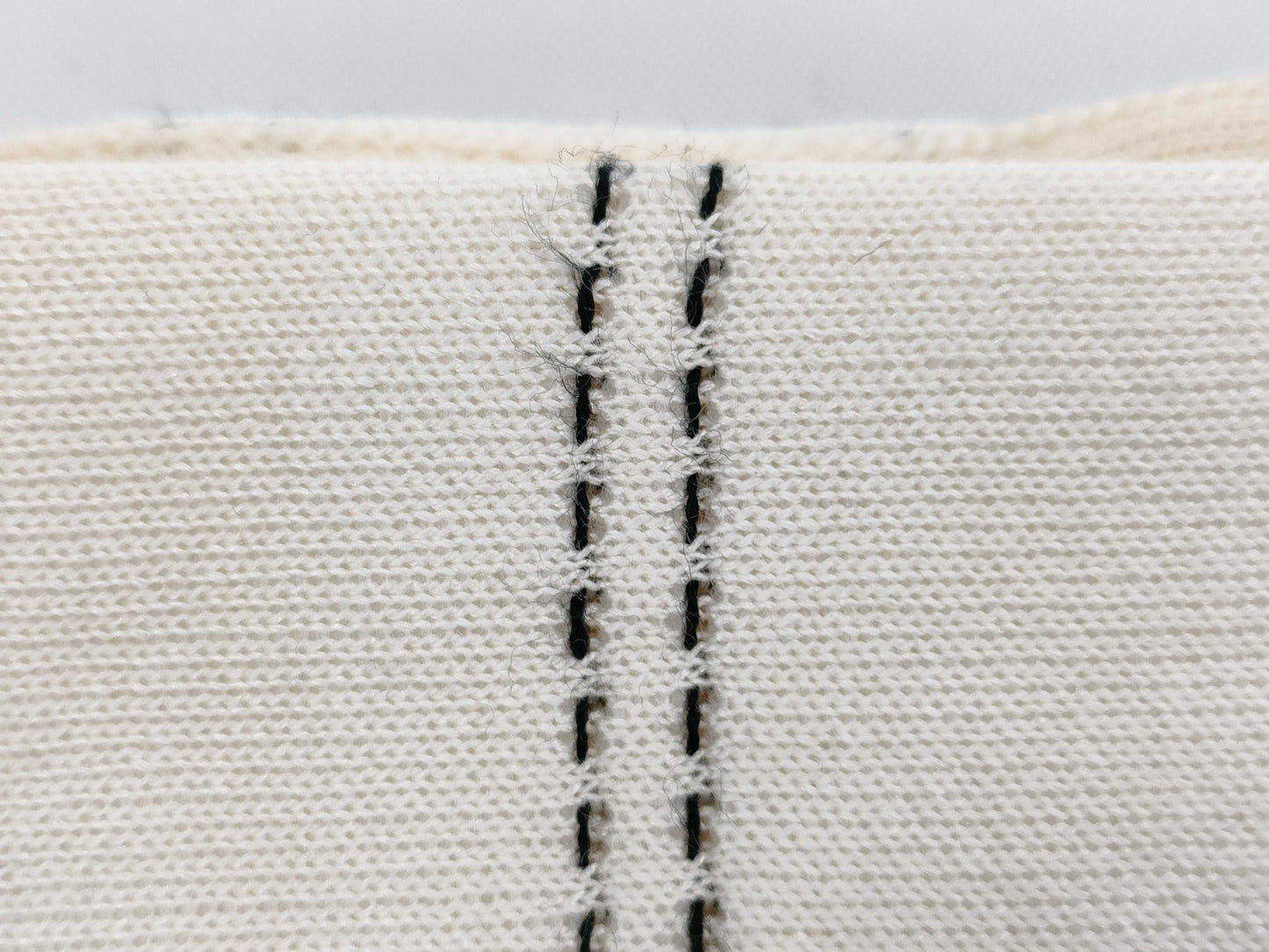LOUIS VUITTON Striped Skirt, Ivory, XS