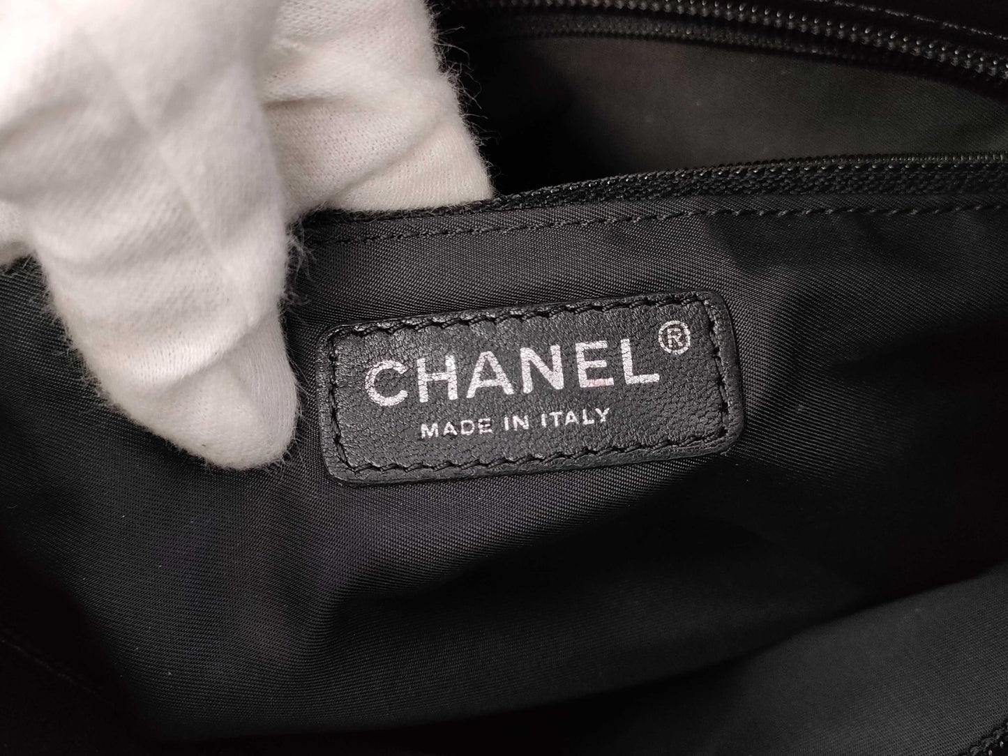CHANEL Paris Biarritz PM Tote Bag, Black