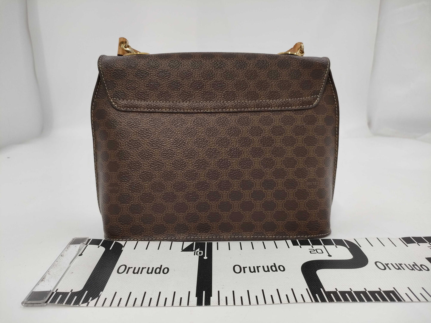 CELINE Macadam 2-Way Handbag/Shoulder Bag