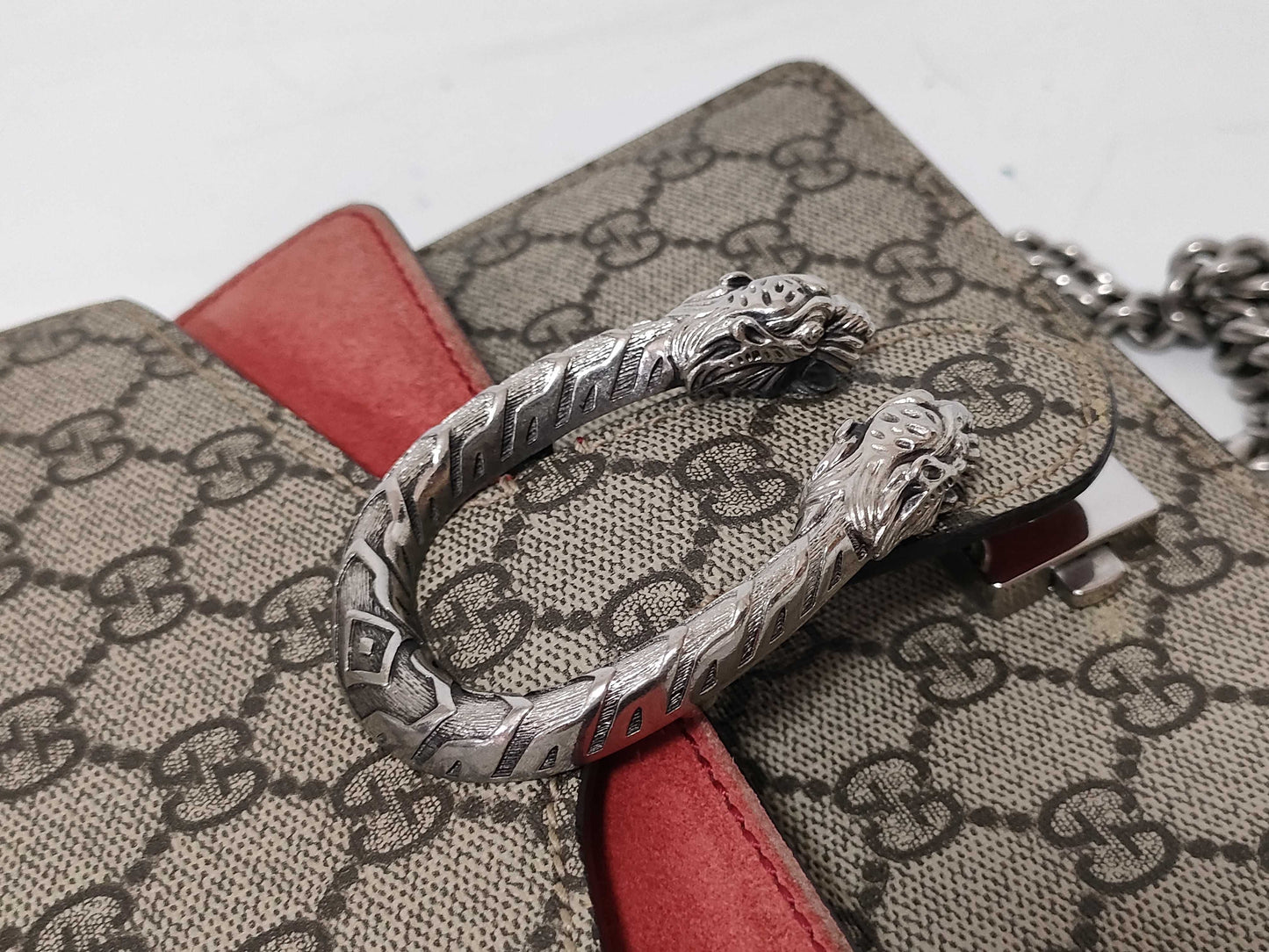 GUCCI GG Supreme GUCCI Dionysus Chain Shoulder Bag Shoulder Pouch Pouch Shoulder Bag