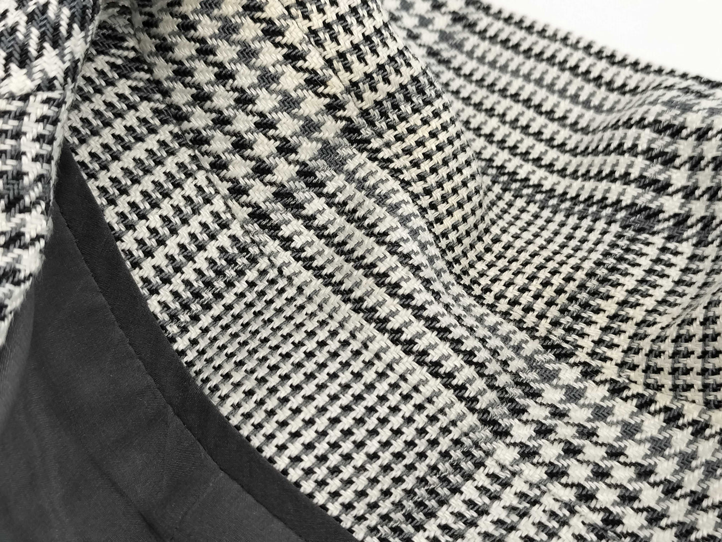 GIORGIO ARMANI Check Jacket with Hanger, Size 38
