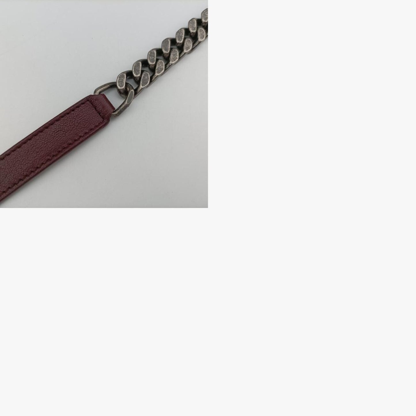 Yves Saint Laurent College Wine Red Leather Shoulder Bag 428056DMR428056.0916