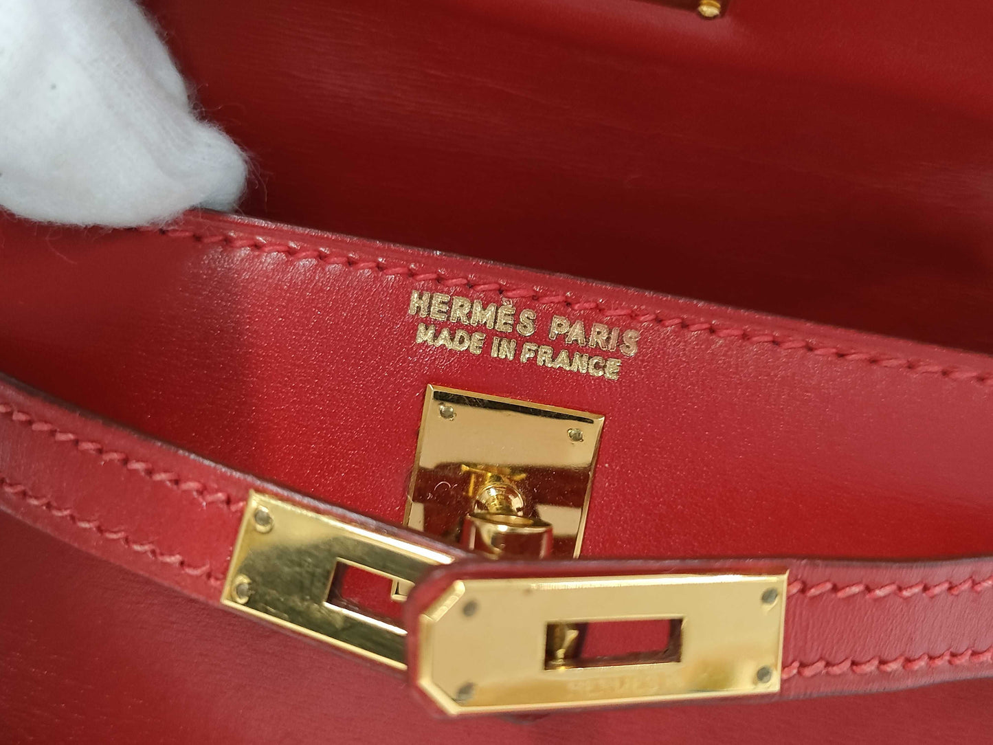 HERMES Kelly Pochette Handbag Hermes Kelly Bag