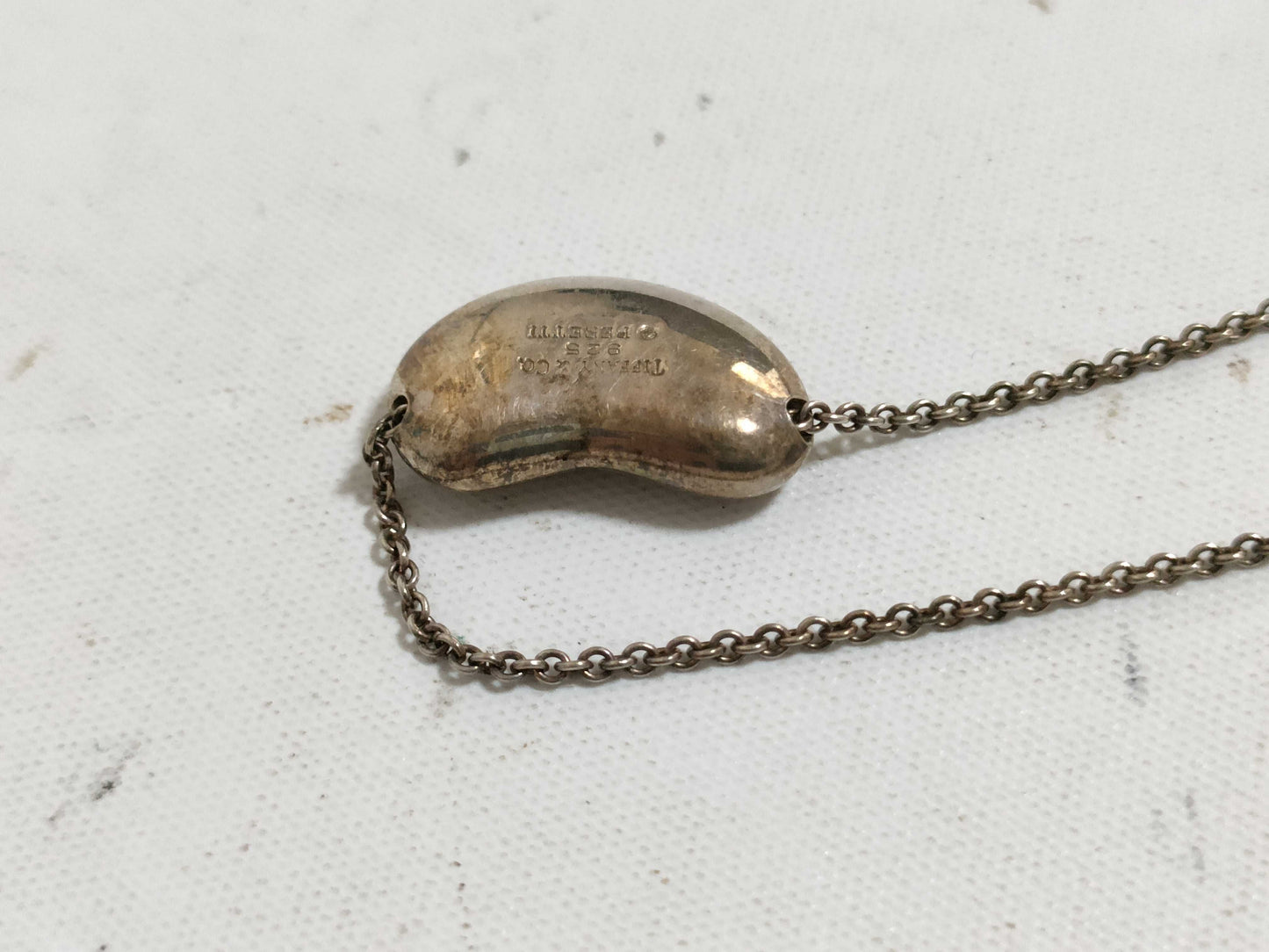 Tiffany & Co. Bean Tiffany Necklace Beans 925 Necklace