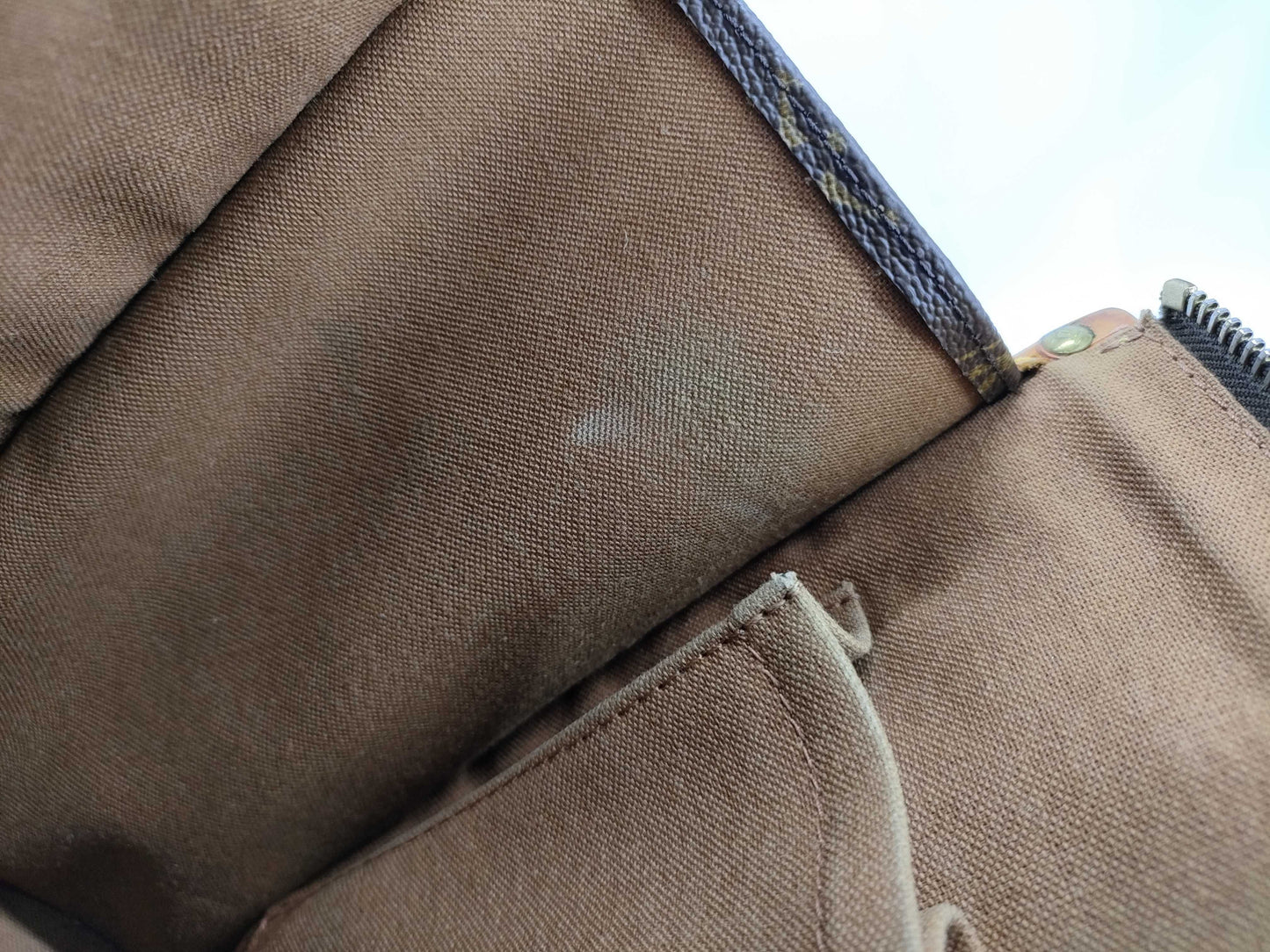 LOUIS VUITTON M40007 Monogram LOUIS VUITTON Popincourt Handbag FL0055