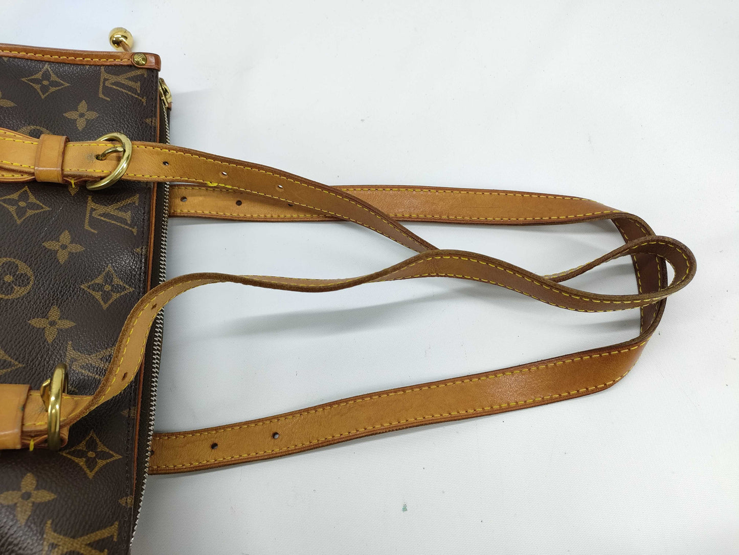 LOUIS VUITTON M40007 Monogram LOUIS VUITTON Popincourt Handbag FL0055