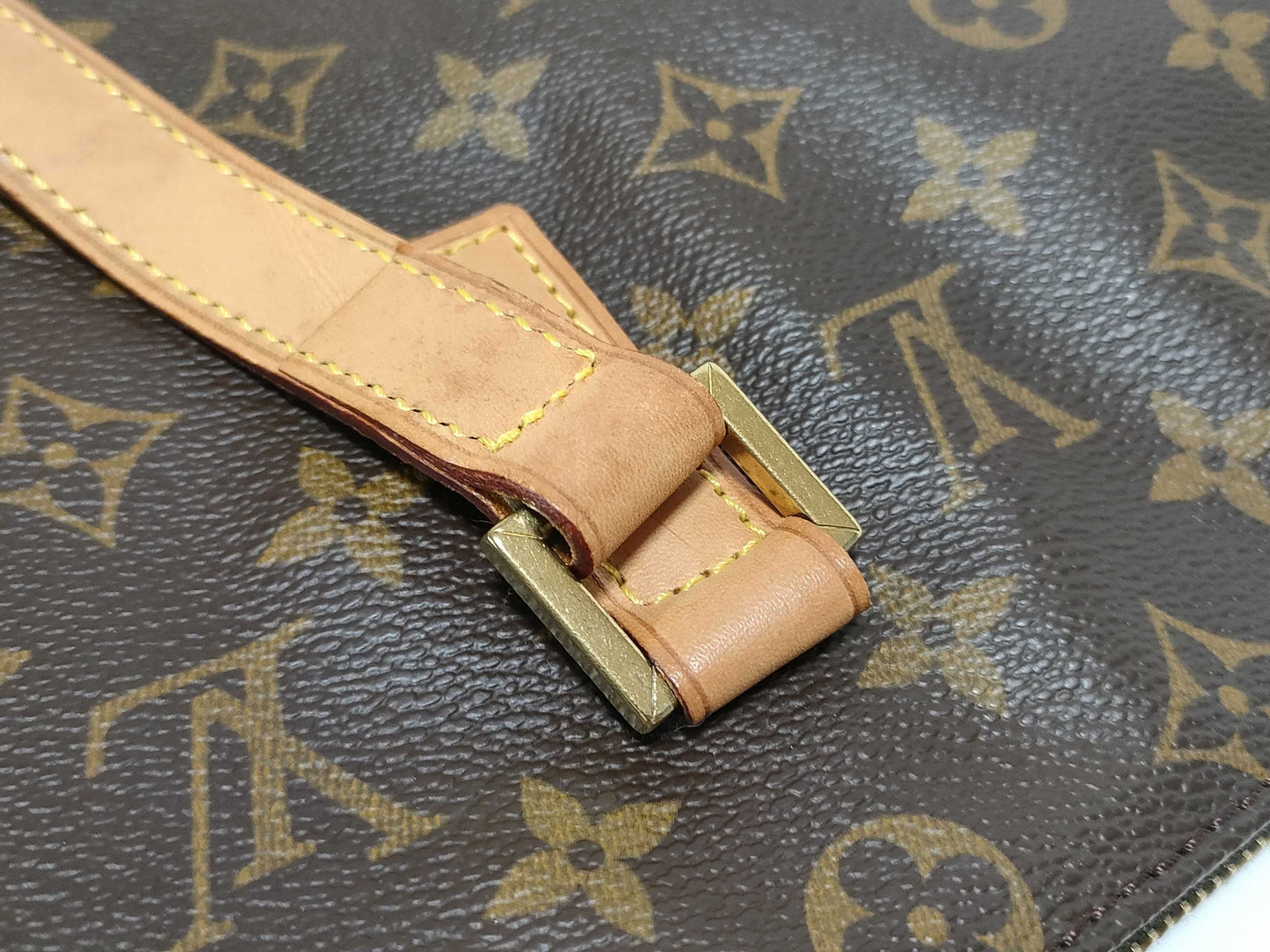 LOUIS VUITTON M51151 Monogram LOUIS VUITTON Caba Maison Shoulder Monogram Tote Bag