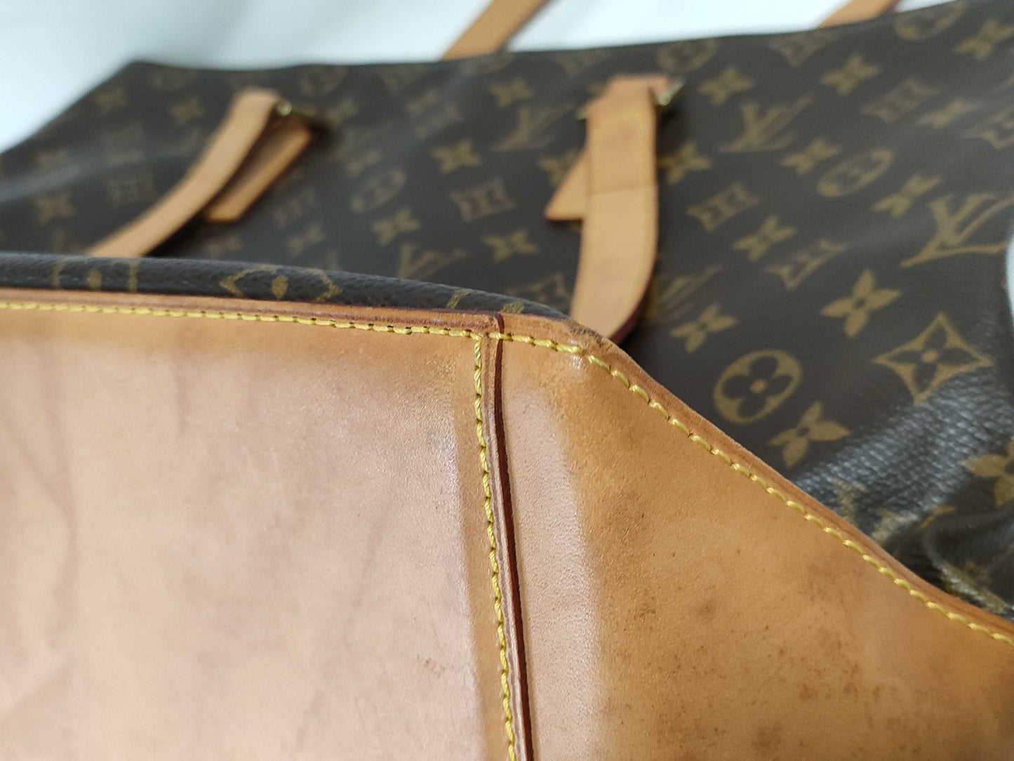 LOUIS VUITTON M51151 Monogram LOUIS VUITTON Caba Maison Shoulder Monogram Tote Bag