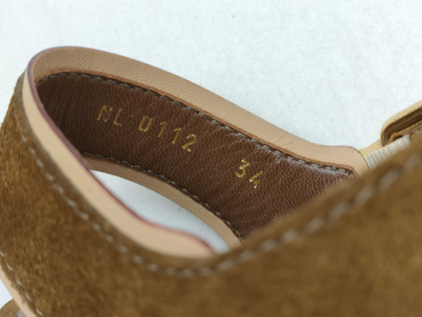 LOUIS VUITTON LOUIS VUITTON Sunlight Wedge Sandals Size 34