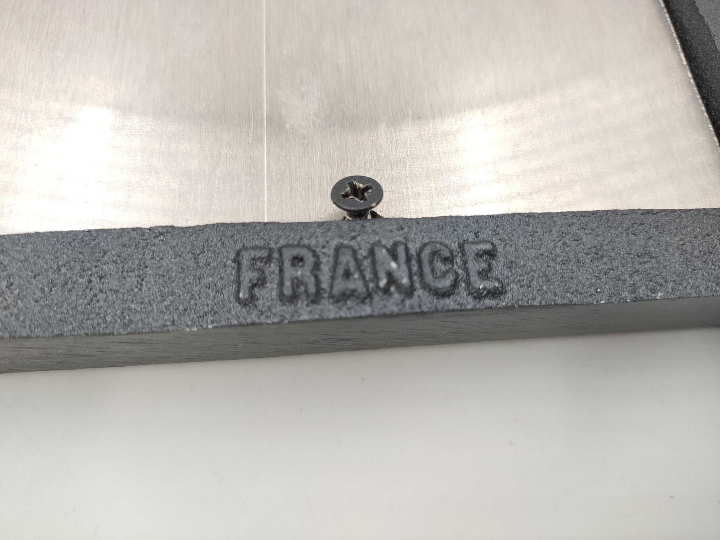 HERMES HERMES VIP Special Order Plate Nameplate Sign Metal Silver Other Ceramic