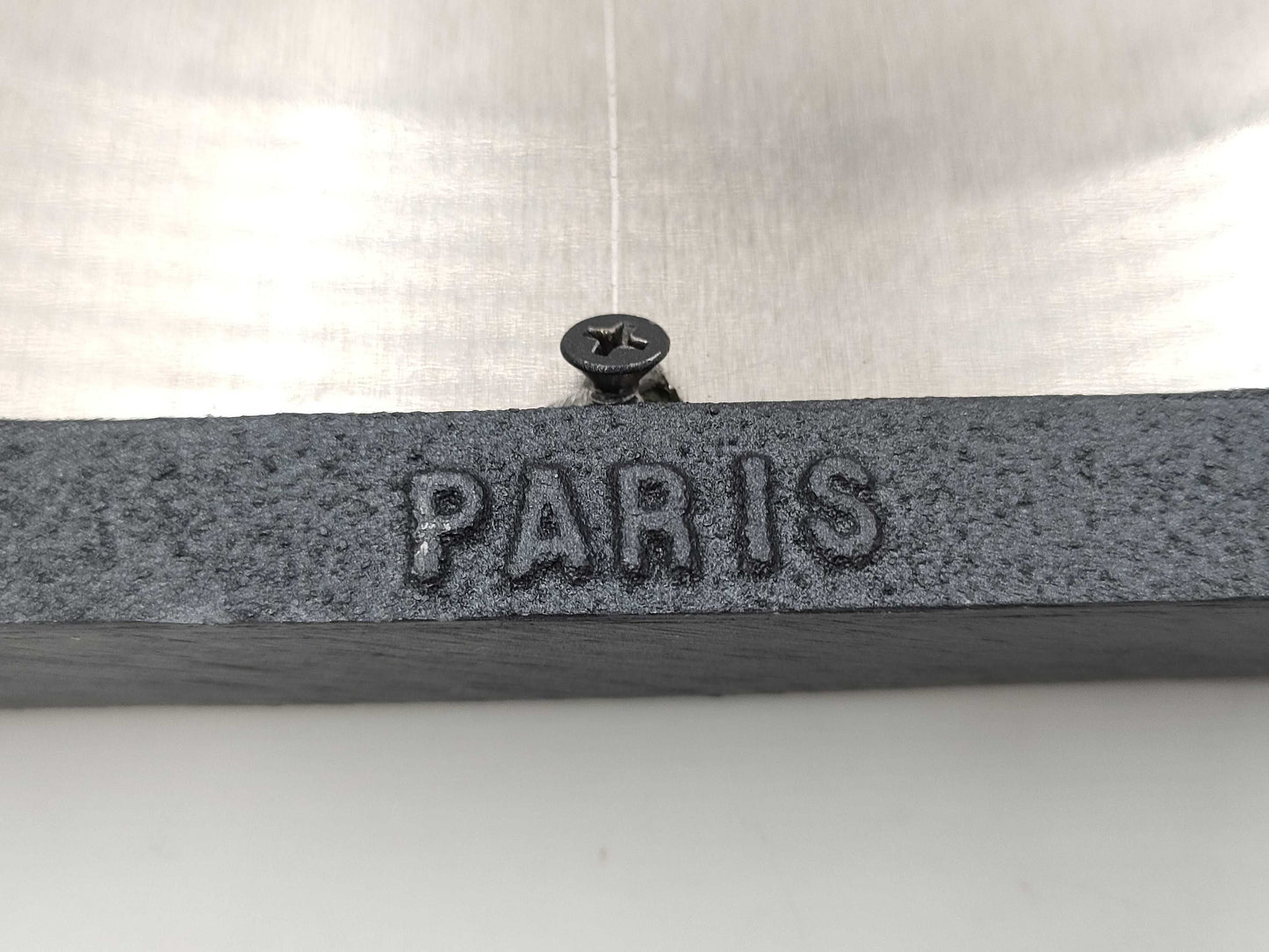 HERMES HERMES VIP Special Order Plate Nameplate Sign Metal Silver Other Ceramic