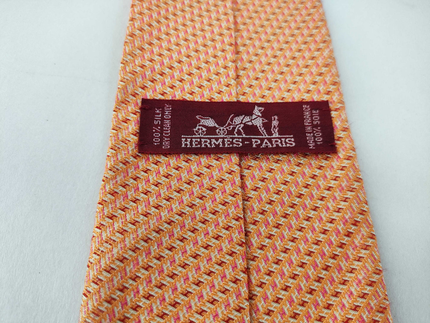 HERMES Necktie with Box Other Accessories