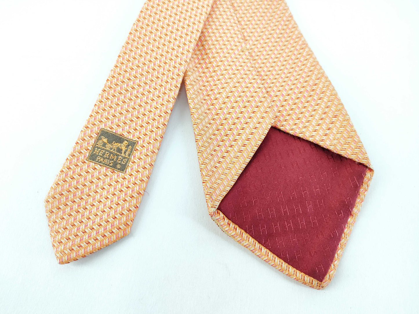 HERMES Necktie with Box Other Accessories