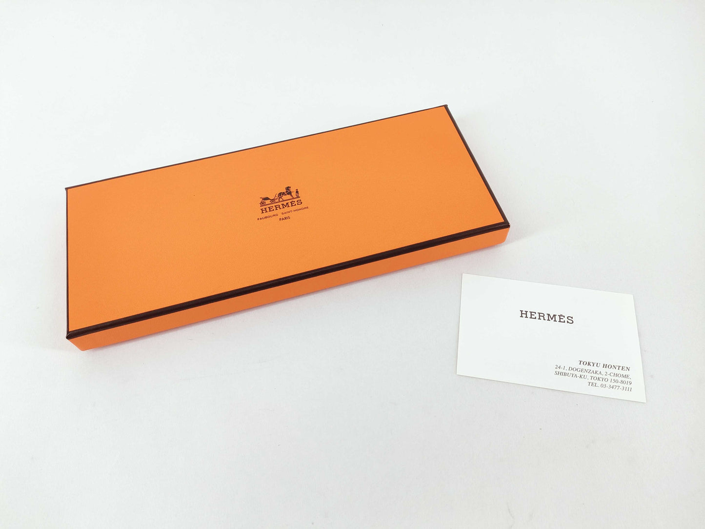HERMES Necktie with Box Other Accessories