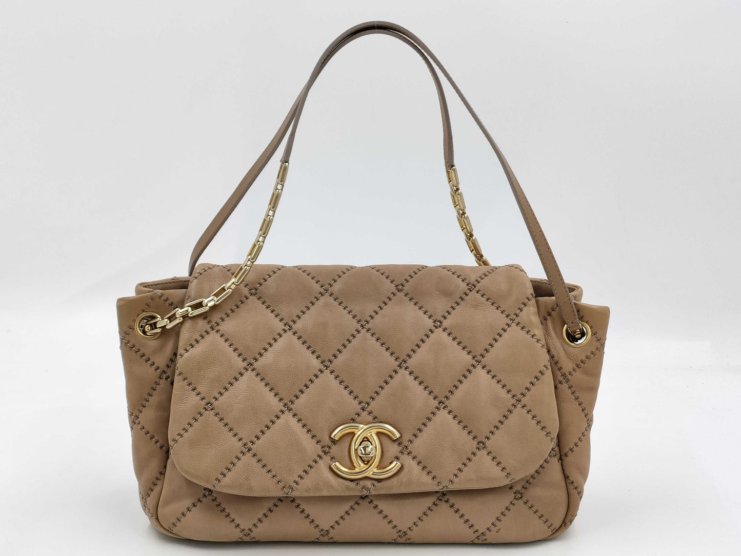 CHANEL Chain Shoulder Bag Coco Mark Shoulder Bag
