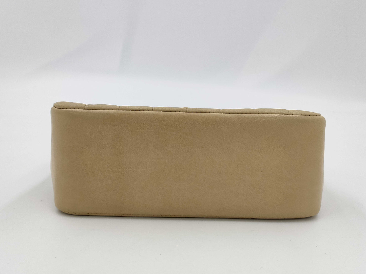 CHANEL Mademoiselle Chain Shoulder Bag Beige