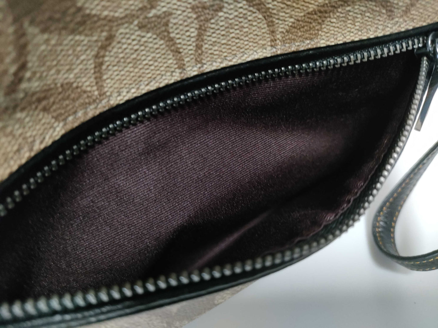 COACH Signature Star Wars Clutch Bag
