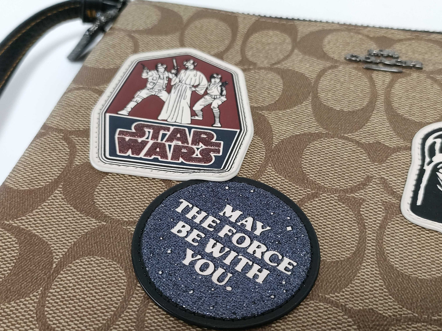 COACH Signature Star Wars Clutch Bag