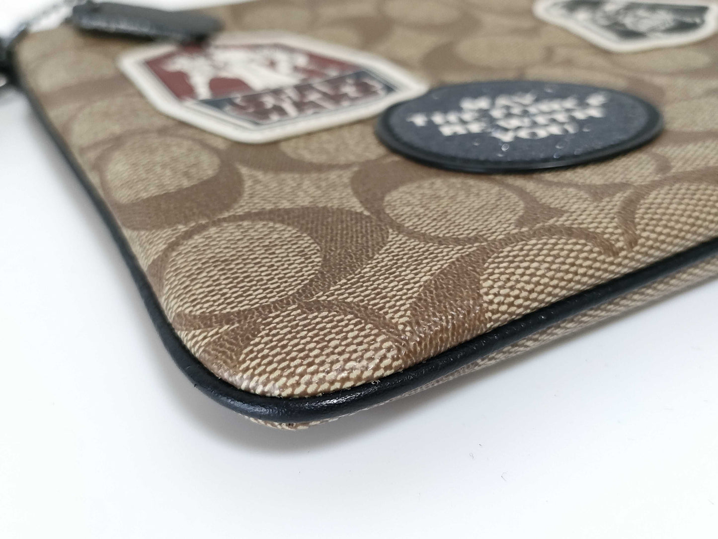 COACH Signature Star Wars Clutch Bag
