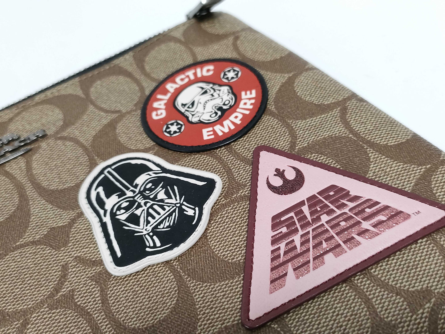 COACH Signature Star Wars Clutch Bag