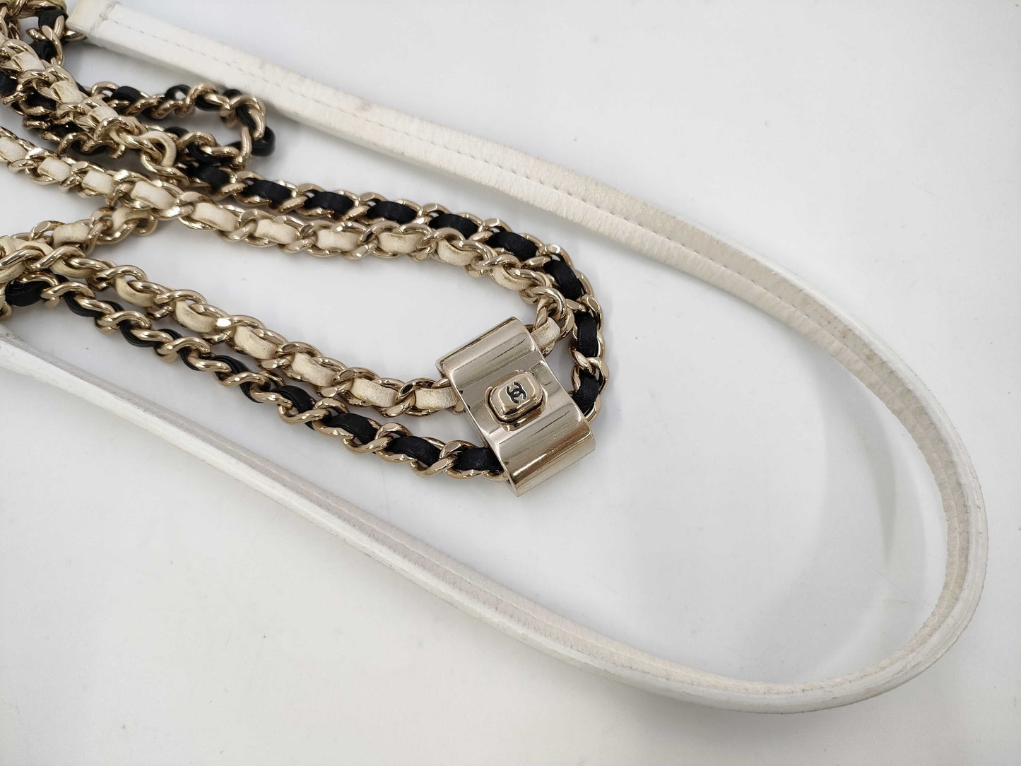 CHANEL Twin Matelasse Lambskin Shoulder Bag, No. 27