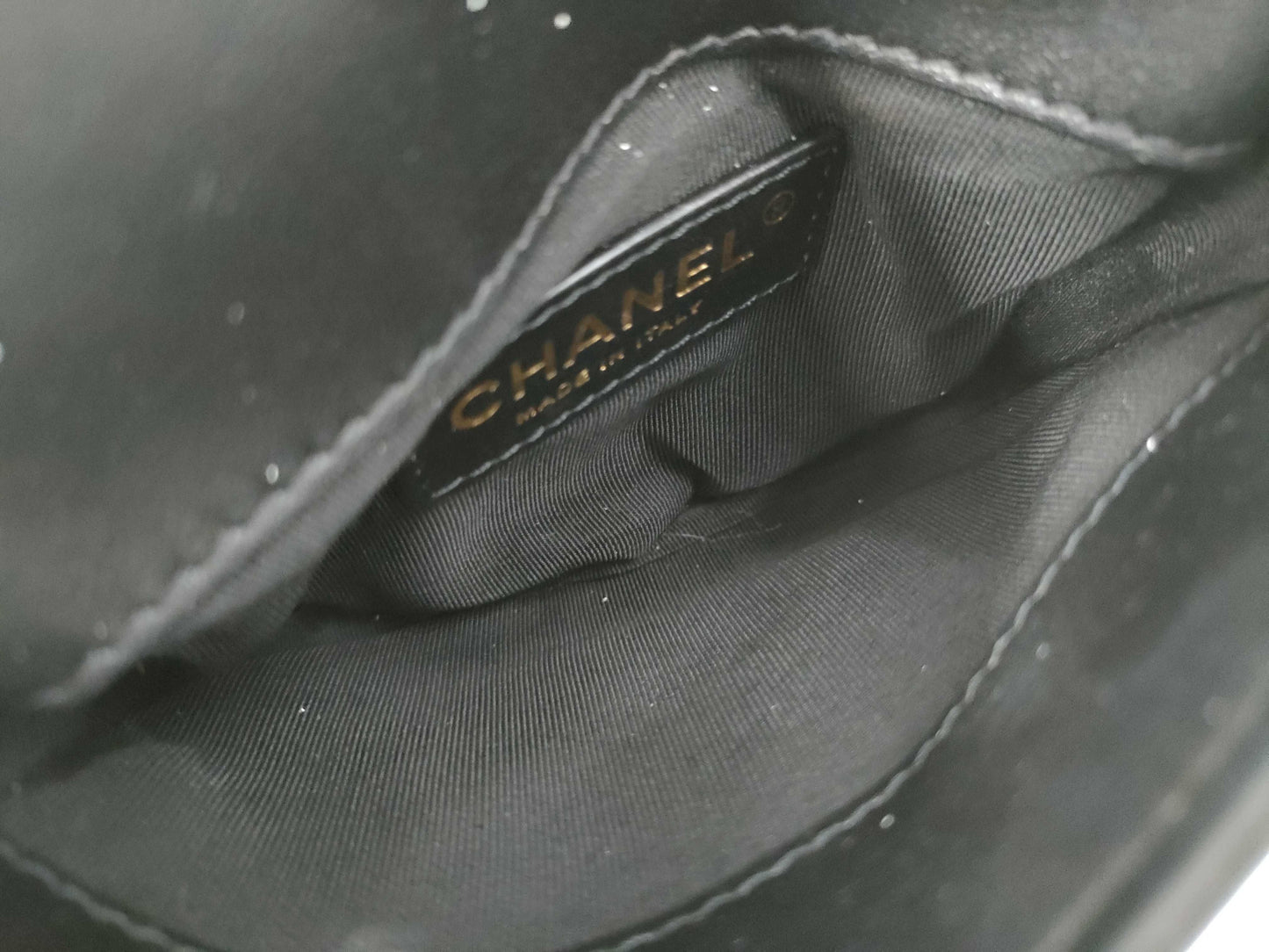 CHANEL Twin Matelasse Lambskin Shoulder Bag, No. 27
